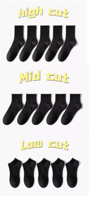 Cotton Mid-Cut Socks
